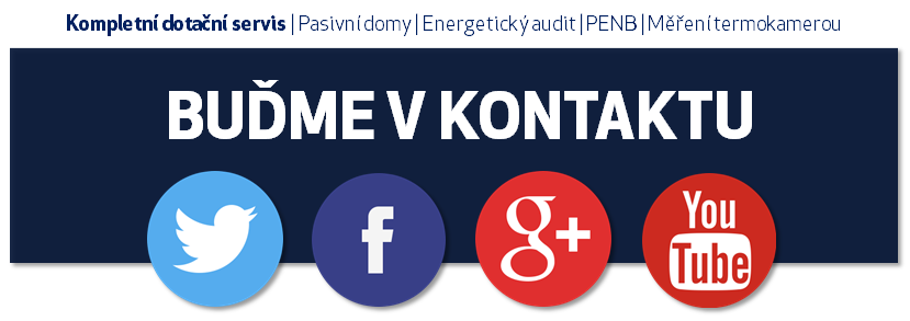 Buďme v kontaktu - nabízíme komplexní servis pro Novou zelenou úsporám