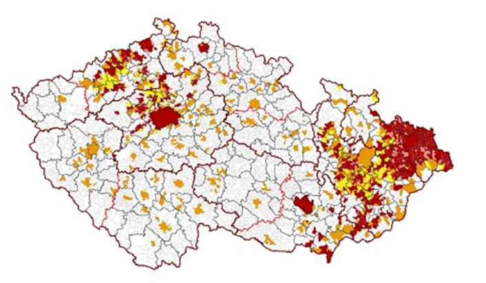 Prioritní lokality pro kotlíkové dotace