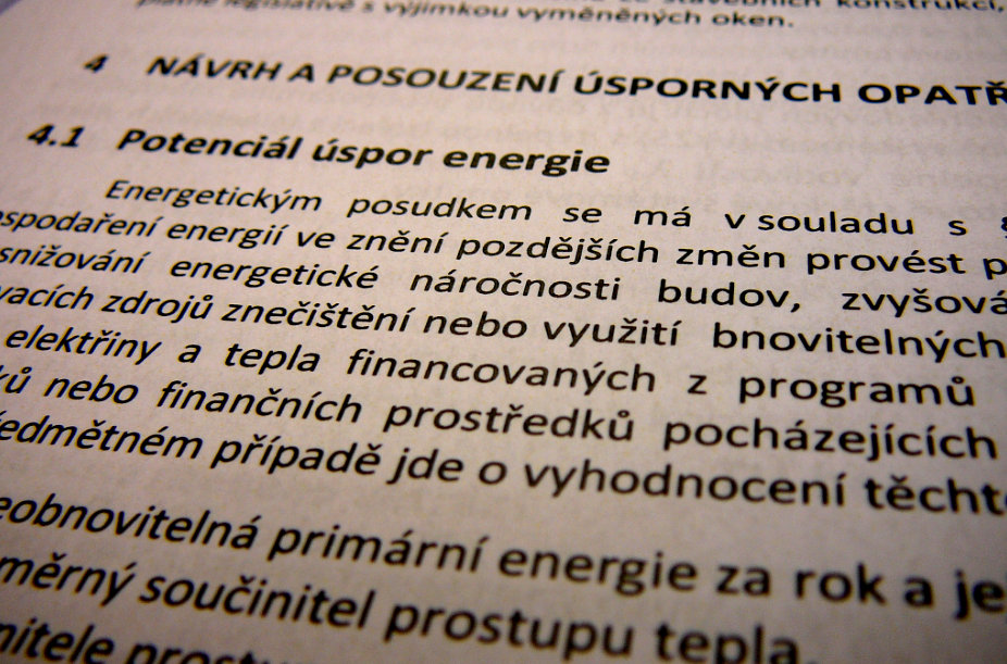 Energetický posudek se zpracovává zejména tehdy, pokud je projektová dokumentace součástí žádosti o dotaci, například v případě dotačního programu Nová zelená úsporám.