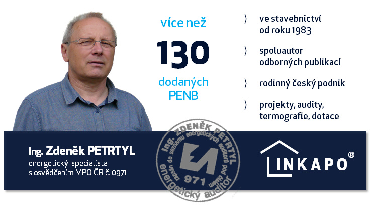 Zpracovatelem PENB může být pouze energetický specialista